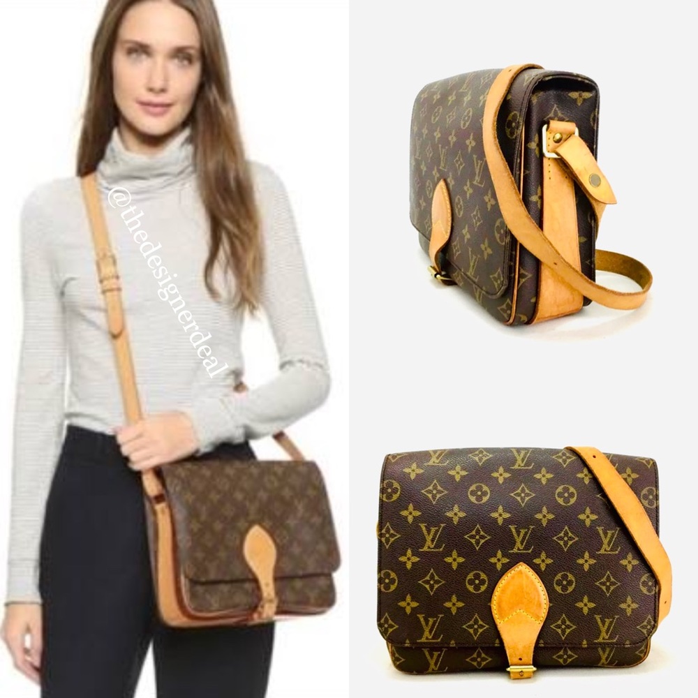 🌷👄🌷Auth Louis Vuitton Cartouchiere GM Crossbody